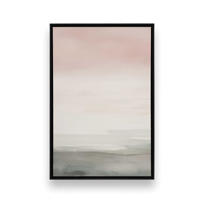 Peach Tranquility I Canvas Print