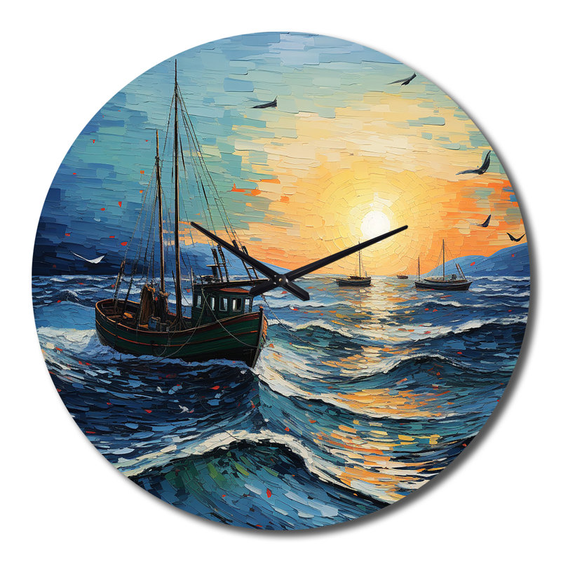 Horloge murale Vangogh, Grand