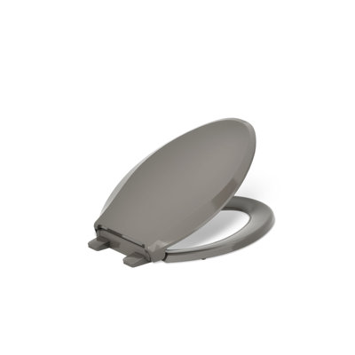 Cachet Nightlight Quiet-Close with Grip-Tight Elongated-Front Toilet Seat