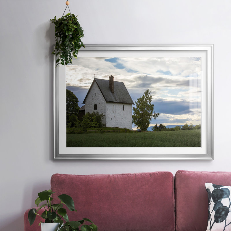 Serene Escape, reproduction d'art sur papier, Argent, H 15 po x l 21 po x P 1,5 po