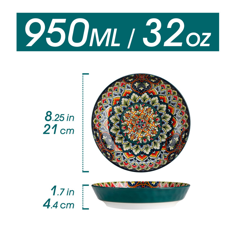Ceramic Bowl 6-piece Set