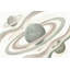 Papier peint céleste avec espace Ringed Planets-902937389-902937388