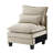4-piece L-shaped upholstered sectional sofa-1250207753