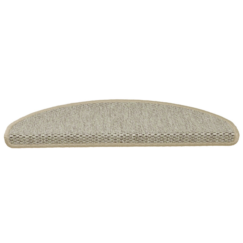 Shellson Non-Slip Stair Tread, Semi-Circle 21cm x 65cm, Green