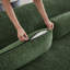 Canapé modulaire surdimensionné en L Chenille