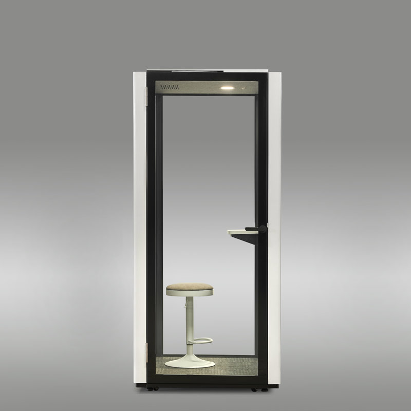 Cabine de réunion modulaire pour personne seule