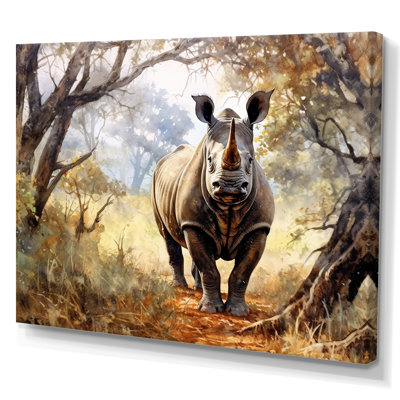 " Wild Rhinoceros II "