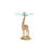Tihomir Glass Top End Table-1050787488