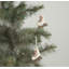 24 Piece Set - Iconic Christmas Mini Tabletop Tree Set - in Hand Felted Wool