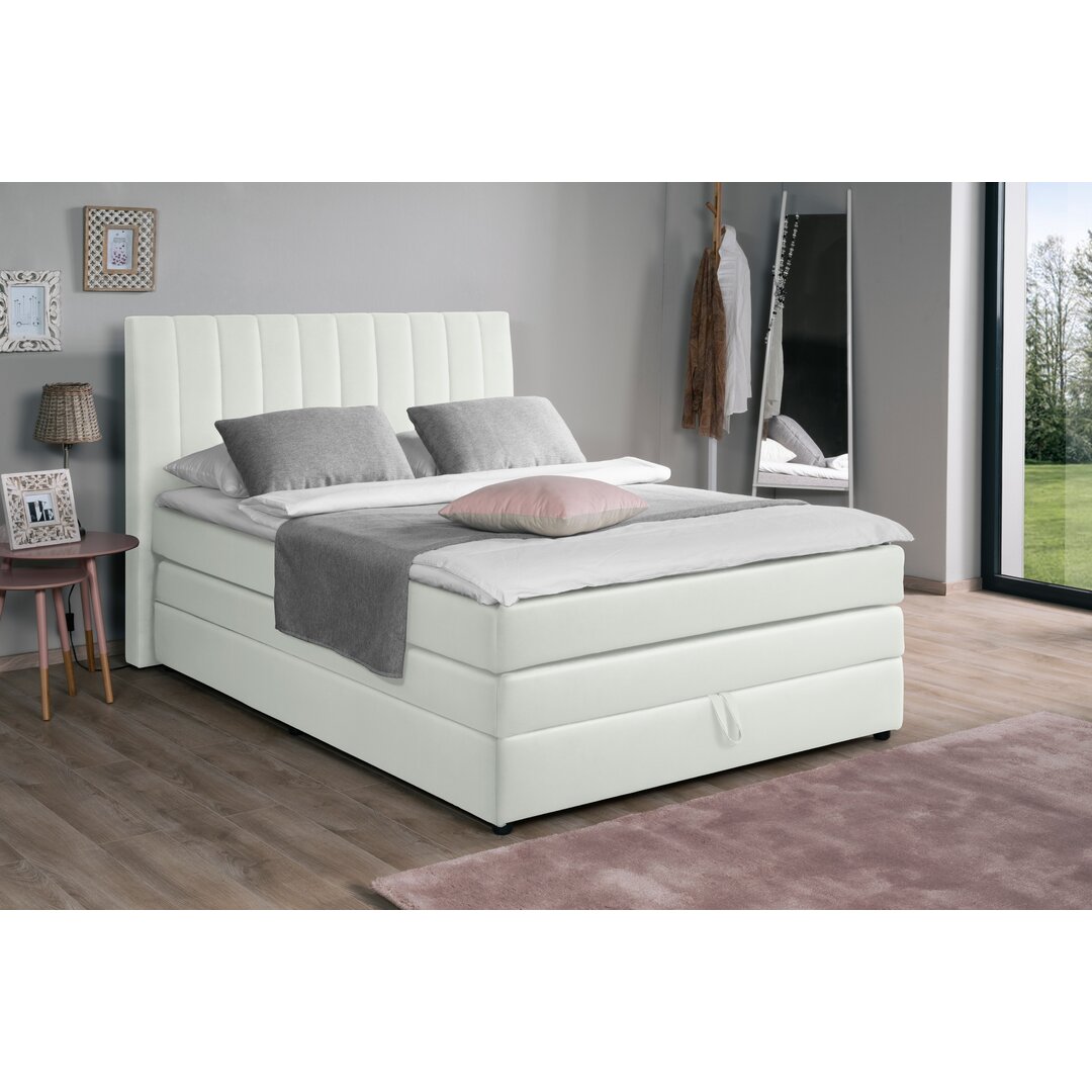 Boxspringbett Brampt mit Topper und Bettkasten