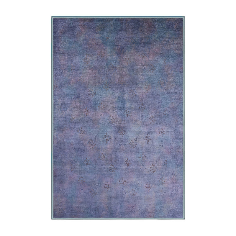 Tapis mauve abstrait, Rectangle 2 pi x 4 pi