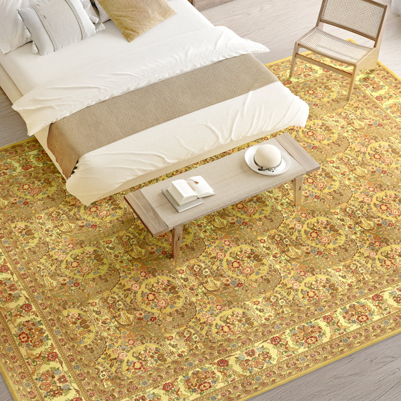 Hand Knotted Wool Oriental Indoor Rug