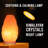 Himalayan Salt Lamp with Dimmer Switch, Handcrafted with Wooden 6-7 lbs