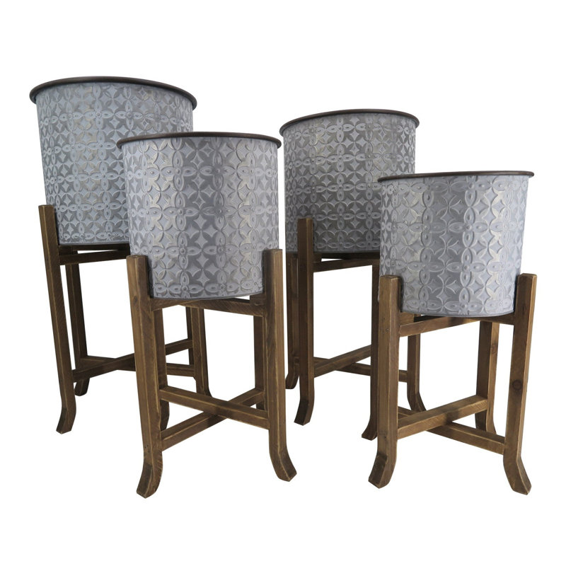Roberdeau Metal Cachepot