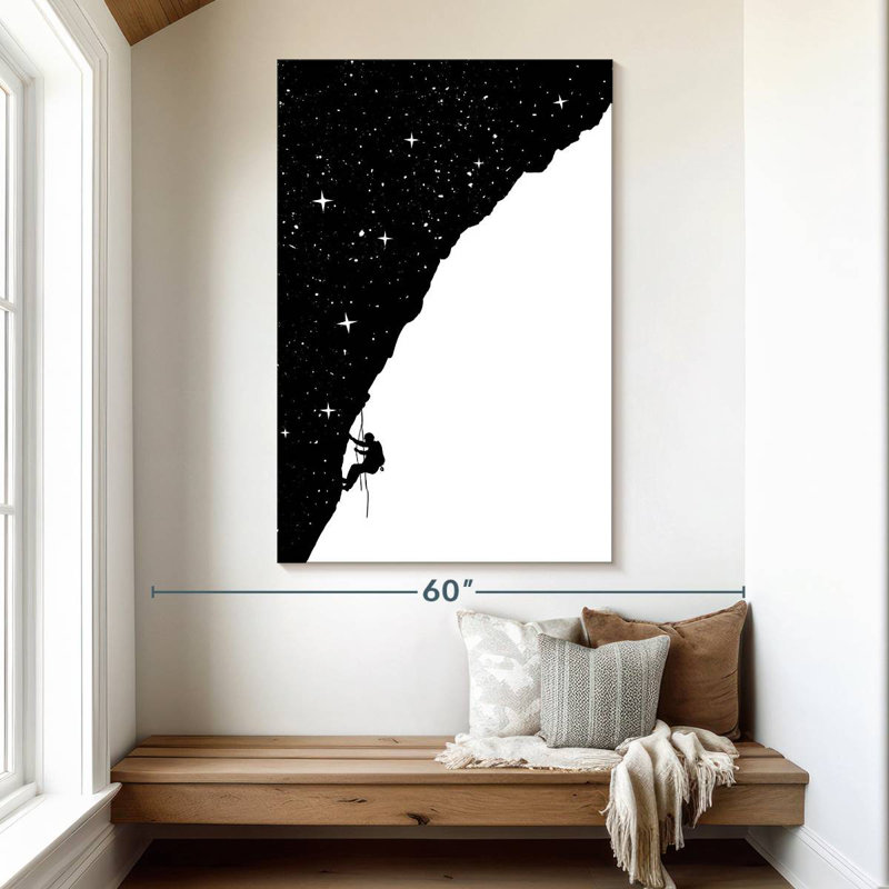 Senne Night Climbing I, 51" H x 34" W