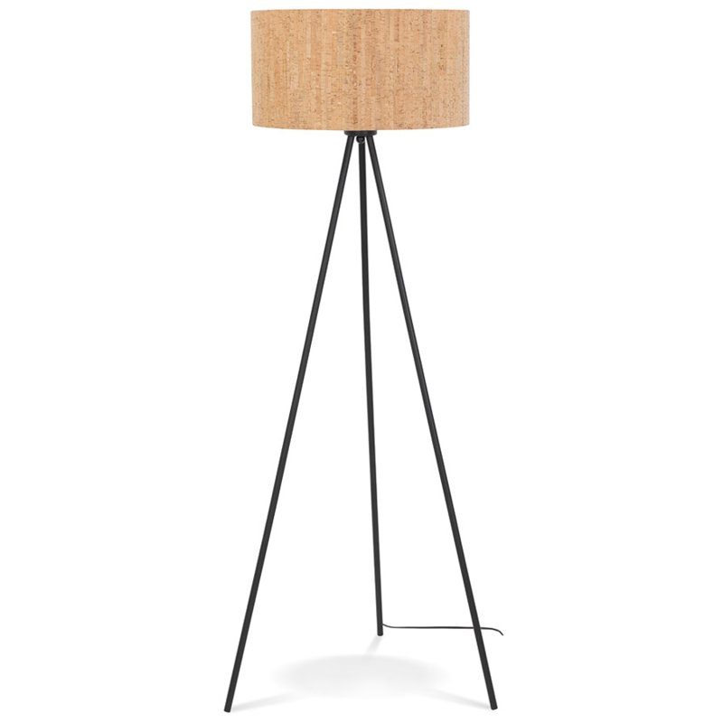 Cuney 145.5cm Metal Traditional Floor Lamp