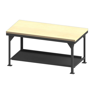 Svalin 72'' W Wood Top Workbench