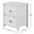 Arranda 20'' W Solid Wood Nightstand-523740217