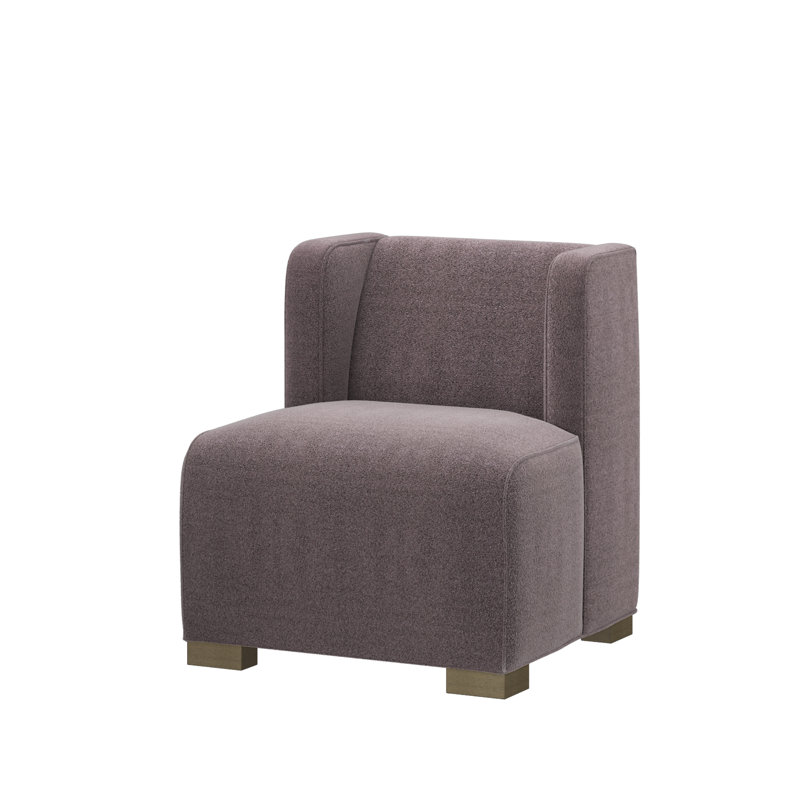 TAU Upholstery Slipper Chair, Storm Cloud (Performance fabric) 1359-95, Dune