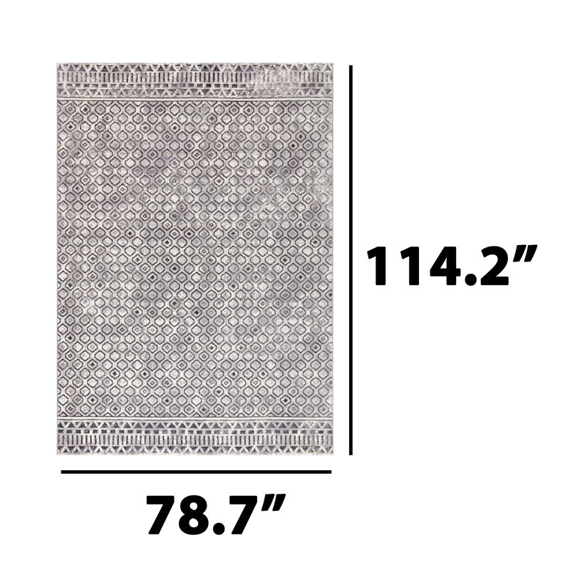 Tapis rectangulaire Zoiya