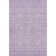 Premium Machine Washable Prisco Lavender Rug