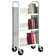 Fortress 46'' H x 32'' W Book Cart with Wheels