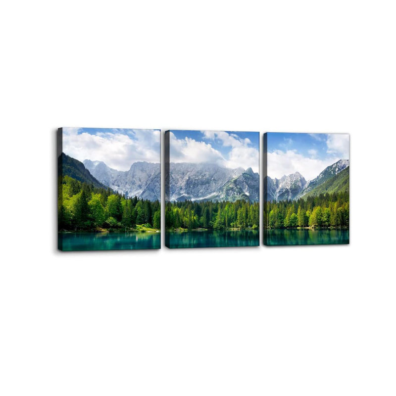 3 Piece Wrapped Canvas Print