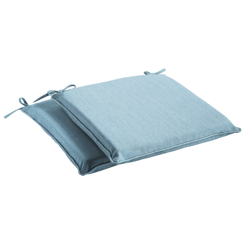Coussin de salle à manger Horizon, H 2 po x l 19 po x P 19 po, Tissage uni Sunbrella® horizon coulé
