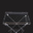 Molly-Rose Modern Clear Acrylic Folding Tray Table for Small Spaces