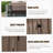 Backyard Storage Shed With Frame & Windows-123283223-123283224