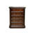 Nut-brown Solid Wood Accent Cabinet