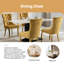 Chaise parsons en velours capitonné Joshanae-398206069