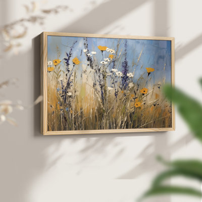 Série florale - CXLI - reproduction encadrée - réarmable
