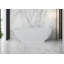 Baignoire de trempage autoportante en porcelaine 67 "x 29,5"
