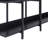 5 Tier Bookcase Home Office Open Bookshelf, Vintage Industrial Style Shelf With Metal Frame, MDF Board-79204197