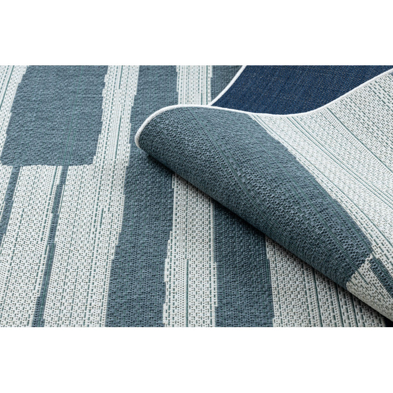 Chatterton Striped Indoor / Outdoor Area Rug, Rectangle 140 x 200cm