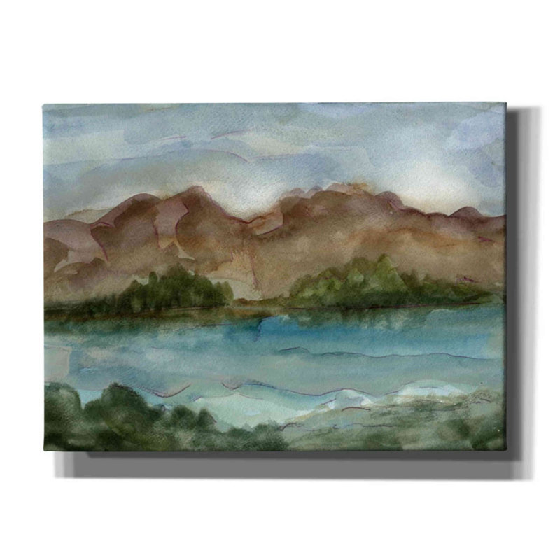 «Loon Peak®« Plein Air Landscape IV »par Ethan Harper, art mural sur toile, H 40 po x l 54 po x P 1,5 po