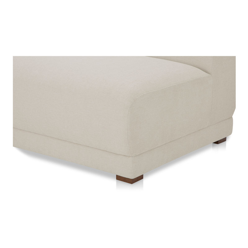 Fraser Slipper Chair Deep Blue, White Polyester Blend