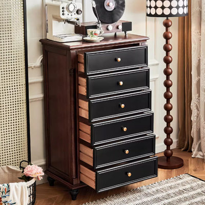 Armoire 6 tiroirs Retro