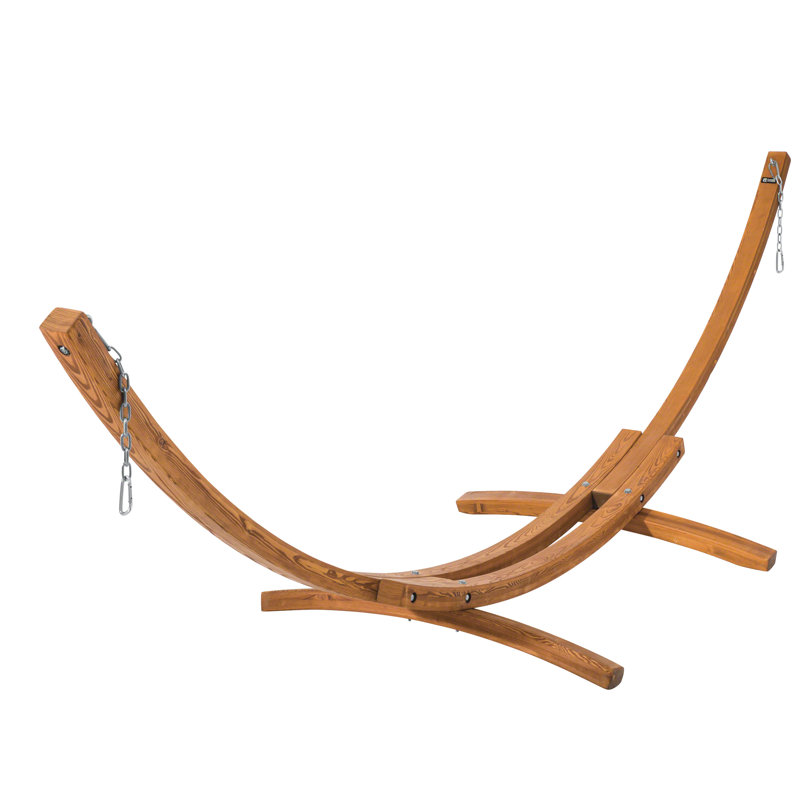 Searcy Wood Standard Hammock Stand, Natural Wood