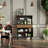 Large capacity multi-functional accent cabinet-105170557