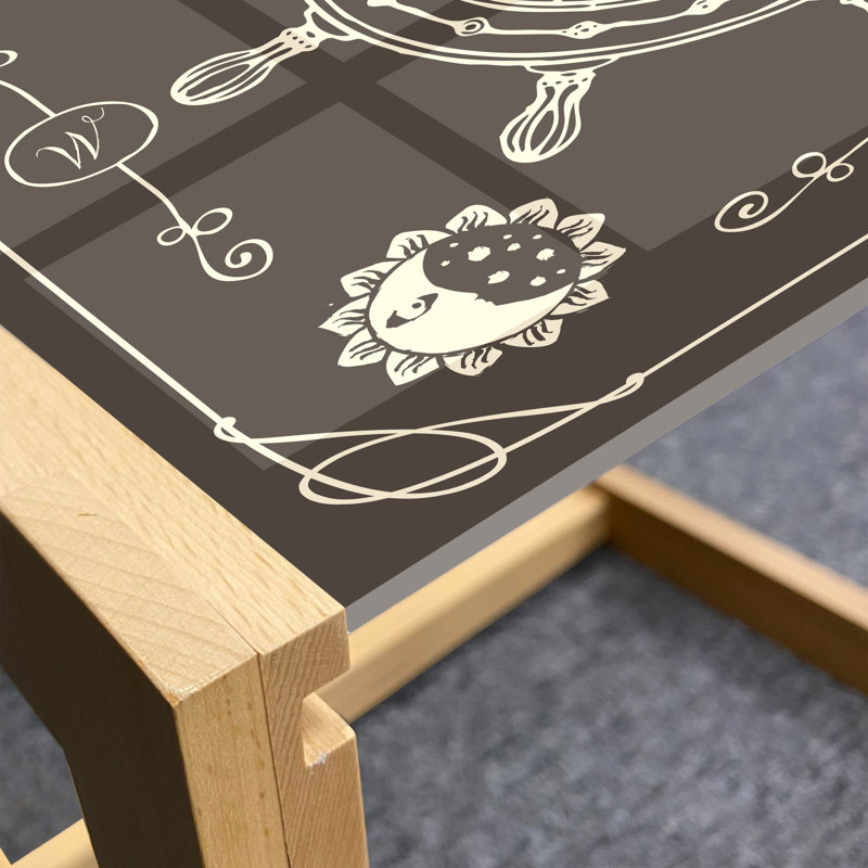 Jamani Sled Coffee Table, 90cm H x 62cm W x 40cm D