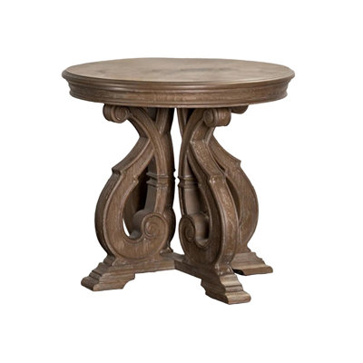 Table de bout traditionnelle l 27,4 po, chêne