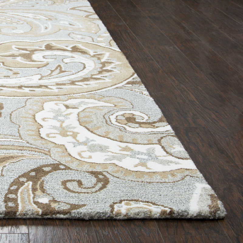 Allerton Wool Paisley Indoor Rug, Rectangle 8' x 10'