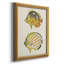 Jaune et gris poisson IV - toile encadrée de qualité supérieure - prête à être accrochée-797238486-797238484