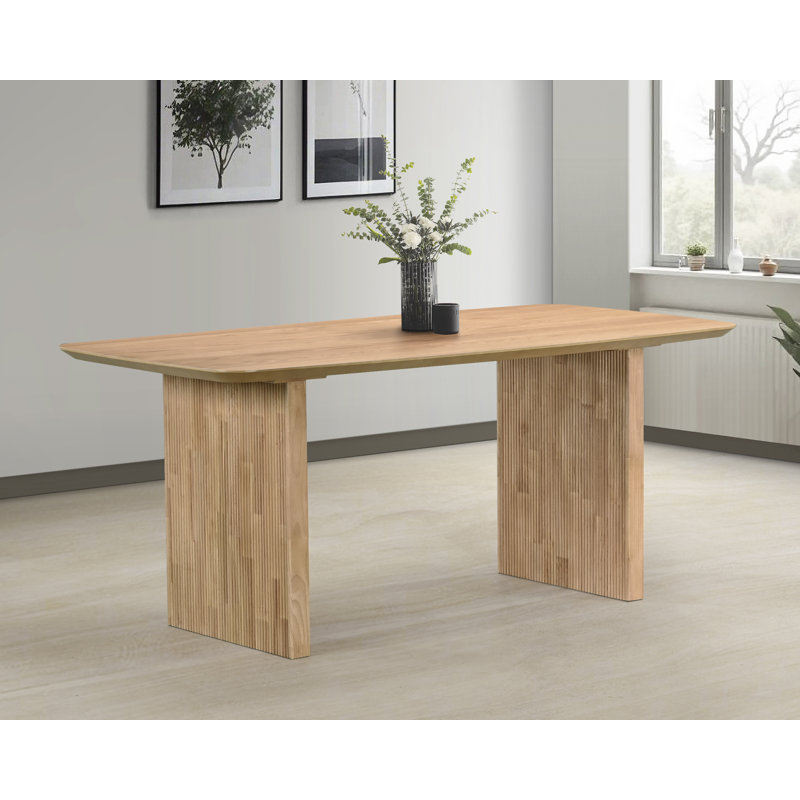 Ensemble de salle à manger 5 pièces Faris Florence, 5 Pieces: Table, 4 Chairs, Oak, Beige
