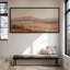 «Warm Desert Landscape Brushstroke», reproduction d'art sur toile-274073213-274073214