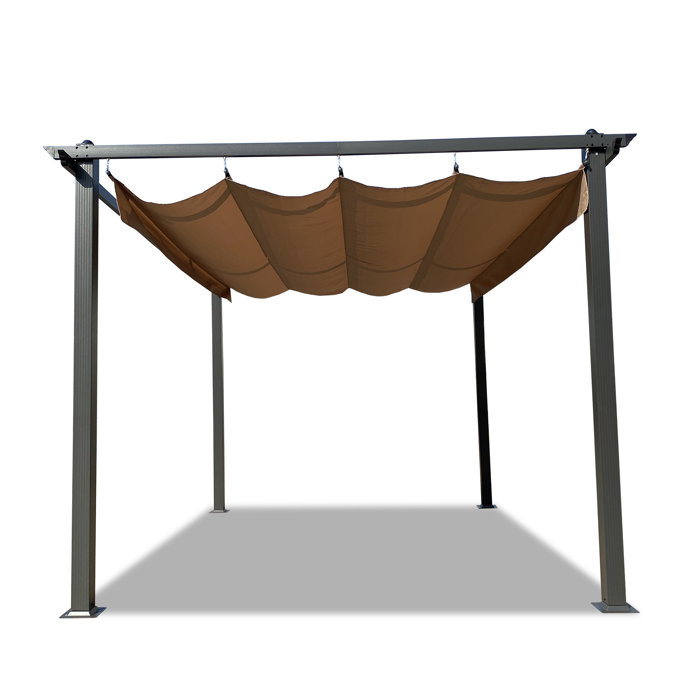 Sunny yard Aluminum Pergola with Canopy & Reviews | Wayfair