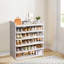 Warm white MDF shoe cabinet-1710999531-1710999532