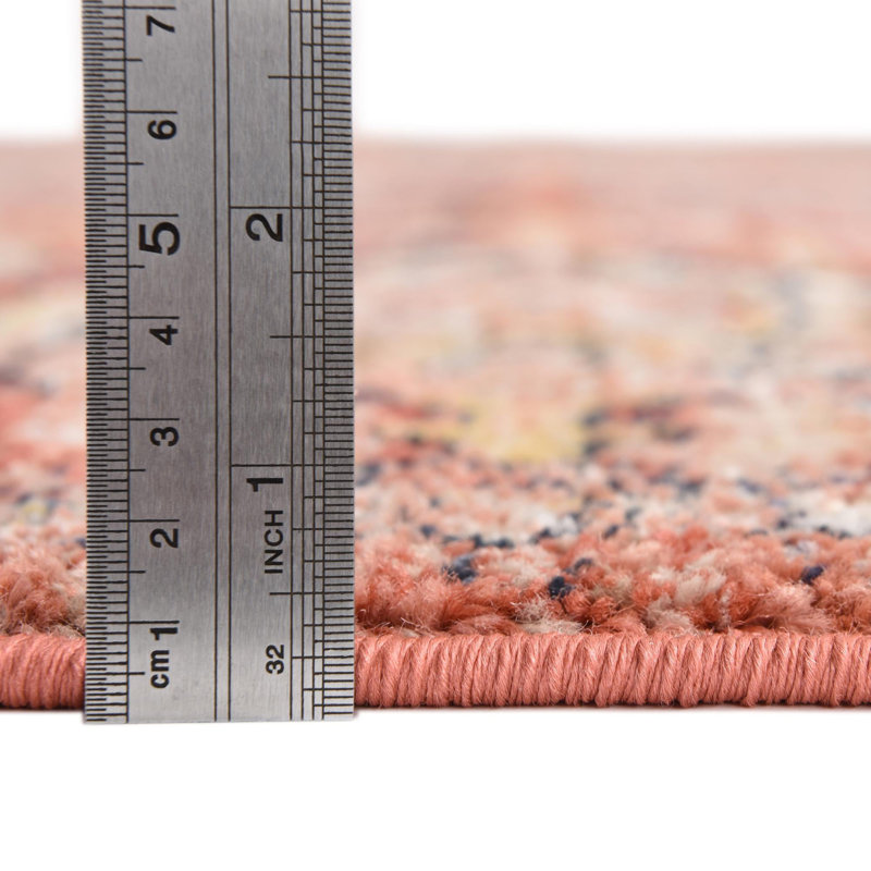 Tapis rouge brique Akira, Rectangle 2 pi x 3 pi